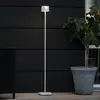 Image de Konstsmide Lampe sur pied LED rechargeable Nice, blanc, aluminium, IP54, variateur