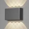 Image de Konstsmide Applique LED Chieri, 8 lampes, anthracite