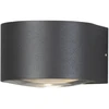 Image de Gnosjö Konstsmide Applique murale LED AL Gela abat-jour/à poser anthracite 7882-370