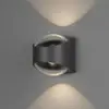 Image de Konstsmide Applique extérieur LED Bitonto 2 lampes anthracite