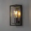Image de Konstsmide Applique d'extérieur Brindisi, détecteur de mouvement, noir, IP54