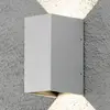 Image de Konstsmide Applique d'extérieur LED Cremona 8 cm grise