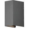 Image de Konstsmide Modern Cremona Applique murale en aluminium laqué Lentille en plastique Angle réglable LED haute puissance Anthracite