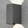 Image de Konstsmide Applique d'extérieur LED Cremona 8 cm anthracite