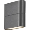 Image de Konstsmide CHIERI 7972-370 Applique murale d'extérieur en aluminium anthracite 6 W LED 450 lm