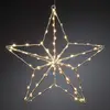 Image de Konstsmide Christmas Lampe décorative LED Étoile d'argent 37x36 cm