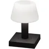 Image de Konstsmide Monaco 7825-372 Lampe de table sans fil pour intérieur/extérieur Anthracite
