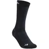 Image de CRAFT Warm Chaussettes mi-Hautes de Running Pack de 2 Chaussetes Noir/Blanc FR: S (Taille Fabricant: 37-39)