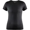 Image de Craft Femme Pro Dry Nanoweight Short Sleeve Maillots Not Applicable, Noir, M