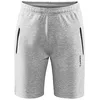 Image de Craft Core Soul SweatShorts W Dark Navy XS, Pantalon de survêtement Femme, Grey Melange,