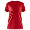 Image de Craft Core Unify Training Tee W T-Shirt de Sport pour Femme L Rouge Vif Polyester recyclé Doux et Fonctionnel avec Fonction Quick Dry Évacuation optimale de l'humidité