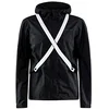 Image de Craft - Veste Vélo Imperméable avec Bretelles Réfléchissantes Homme XL - Noir