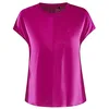 Image de Craft Sportswear Core Charge T-shirt côtelé à manches courtes pour femme, Roxo, Taille M