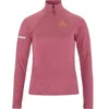 Image de Craft Femme ADV Subz Wool 3 T-Shirt Long, Rouge-Melange, S