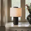 Image de Lampe à poser Globen Lighting Bosco, beige/marron, hauteur 39 cm