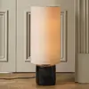 Image de Lampe sur pied Florian de Globen Lighting, blanc/noir, hauteur 80 cm