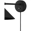 Image de Applique murale Globen Lighting Cannes, noir, Ø 20 cm