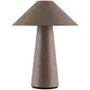 Image de lampe à poser rechargeable Globen Lighting Cannes, marron, 26 cm, IP44