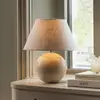 Image de Lampe de table Castello de Globen Lighting, beige/beige, hauteur 38 cm
