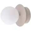 Image de Globen Lighting Applique murale ART DECO, beige/blanc Ø 16 cm IP44