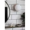Image de Globen Lighting Applique murale ART DECO, blanc/blanc, Ø 16 cm, IP44