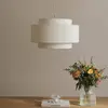 Image de Globen Lighting Suspension Noah Bouclé, Ø 50 cm, blanc