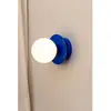 Image de Applique murale Globen Lighting ART DECO, bleu/blanc, Ø 16 cm, IP44