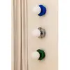 Image de Globen Lighting Applique murale ART DECO, chrome/blanc Ø 16 cm IP44