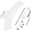 Image de Kit poignée de porte d'origine Sèche-linge 4055248019 ELECTROLUX Sèche-linge 4055248019 ELECTROLUX