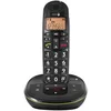 Image de Doro PhoneEasy 105wr Téléphone sans Fil pour Seniors avec Grandes Touches, Son Amplifié et Répondeur Intégré (Noir) [Version Française] (Noir)