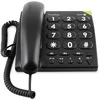 Image de doro téléphone grande touche PhoneEasy 311c noir (import Allemagne)