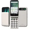 Image de Doro Aurora A20 Smartphone à Clapet pour Seniors, Facile à Utiliser | Smartphone simple pour senior avec WhatsApp, grand écran, touche SOS GPS, compatible appareils auditifs, blanc