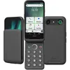 Image de Doro - Smartphone à Clapet Aurora A20 - Téléphone Portable Senior - Facile à Utiliser - Touche d'Assistance avec Localisation GPS - Compatible Appareils Auditifs - Câble USB Inclus - Graphite