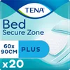 Image de Tena Couvre-lit Tena Bed Plus 20/U 60 x 90 cm 4 unités 100 ml