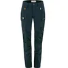 Image de Fjällräven Femme Nikka Trousers Curved Trekking, Dark Navy, 38