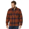 Image de Fjällräven Homme Övik Lite Padded Shirt, Autumn Leaf/Dark Navy, M