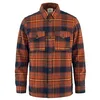 Image de FJALLRAVEN 87069-215-555 Övik Lite Padded Shirt M T-Shirt Homme Autumn Leaf-Dark Navy Taille XL