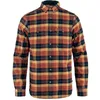 Image de Fjallraven 81373-215-555 Singi Heavy Flannel Shirt M Shirt Homme Autumn Leaf-Dark Navy Taille M