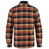 Image de Fjallraven 81373-215-555 Singi Heavy Flannel Shirt M Shirt Homme Autumn Leaf-Dark Navy Taille S