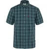 Image de Fjallraven 87038-555-543 Övik Lite Shirt SS M Shirt Homme Dark Navy-Dawn Blue Taille XL