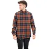Image de Fjallraven 81478-215-555 Övik Twill Shirt M Shirt Homme Autumn Leaf-Dark Navy Taille S