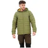 Image de Fjällräven Homme Expedition Pack Down Hoodie, Green/Mustard Yellow, S