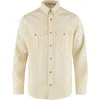 Image de Fjallraven Övik Travel Shirt LS, Blanc Craie, M Homme