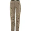Image de Fjallraven 89638-244 Nikka Trousers Curved W Pants Femme Suede Brown Taille 38