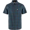 Image de Fjallraven Övik Travel Shirt SS, Bleu Indigo-Bleu Marine foncé, XXL Homme