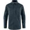 Image de Fjallraven 12600194-555 Abisko Trail Shirt LS M Shirt Homme Dark Navy Taille L