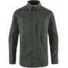 Image de Fjallraven 12600194-030 Abisko Trail Shirt LS M Shirt Homme Dark Grey Taille XXL