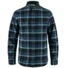 Image de Fjällräven Homme Singi Heavy Flannel Shirt, Dark Navy/Indigo Blue, L
