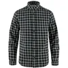 Image de Fjällräven Homme Övik Flannel Shirt, Dark Navy/Chalk White, S