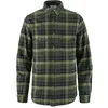 Image de Fjällräven Singi Heavy Flannel Shirt, Noir/forêt Profonde, XL Hommes